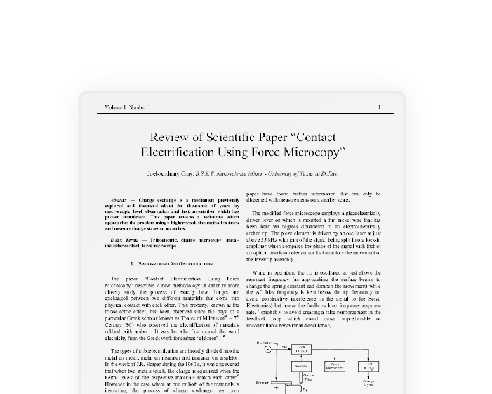 Scientific paper-image