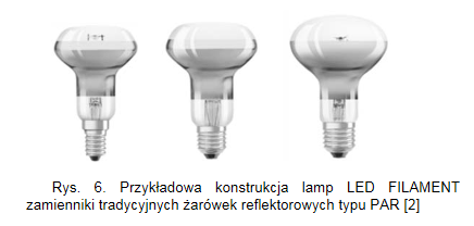 LED  lamps  of  new  technology  -  replacements  of   traditional lamps and halogen lamps.-image