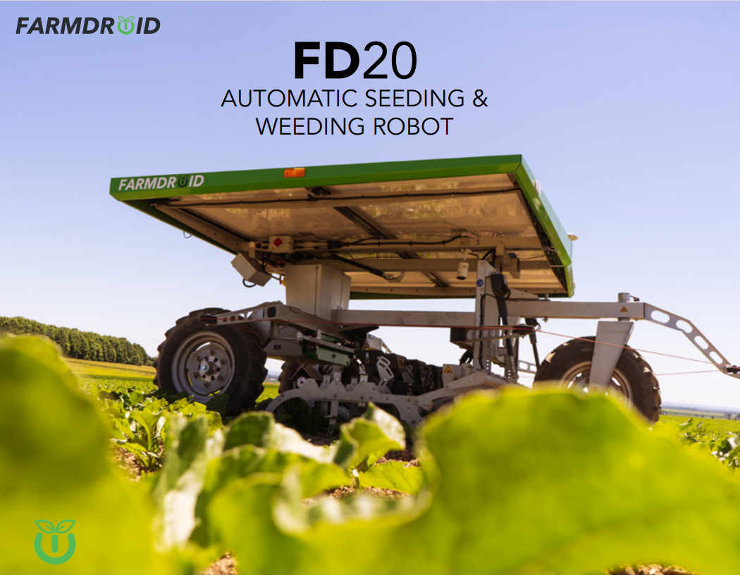 Automatic seeding and weeding robot-image
