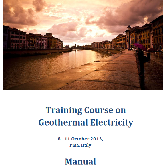 Training Course on Geothermal Electricity-image