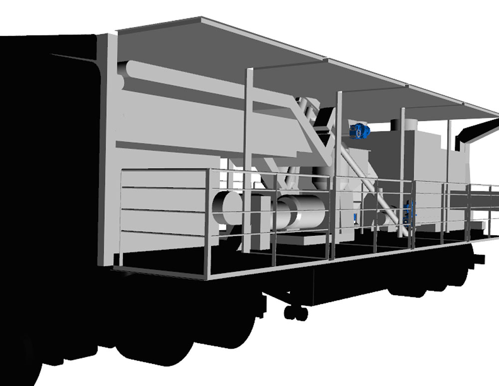 Mobiele pelletiseerinstallatie-image