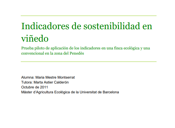 Indicatori di sostenibilità in vigna-image