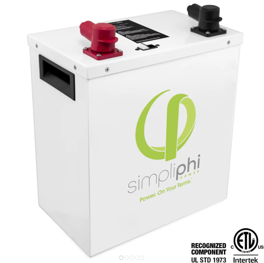 Batteria PHI 3.8-MTM di SimpliPhi Power-image