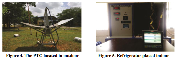 Monitoraggio e simulazione del sistema di refrigerazione ad assorbimento di vapore alimentato da collettore parabolico per celle frigorifere rurali-image
