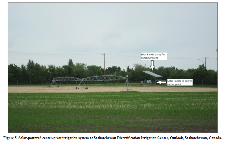 Modello di affidabilità per la progettazione di sistemi di irrigazione a perno centrale a energia solare-image