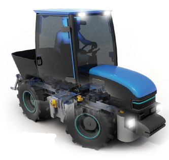 Verhandelbare elektrische aandrijfconcepten voor kleinere tractoren-image